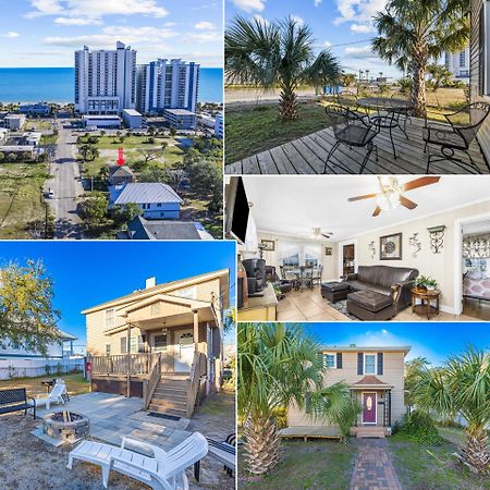 מירטל ביץ' Dazzling Centrally Located Ocean View W 2 Kings, Huge Private Yard, 2 Decks, Firepit, Bbq מראה חיצוני תמונה