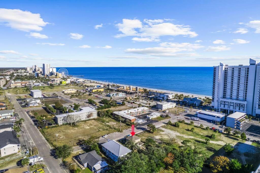 מירטל ביץ' Dazzling Centrally Located Ocean View W 2 Kings, Huge Private Yard, 2 Decks, Firepit, Bbq מראה חיצוני תמונה