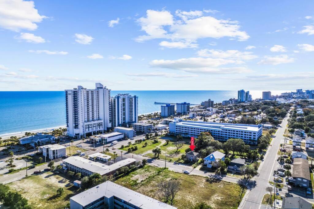 מירטל ביץ' Dazzling Centrally Located Ocean View W 2 Kings, Huge Private Yard, 2 Decks, Firepit, Bbq מראה חיצוני תמונה