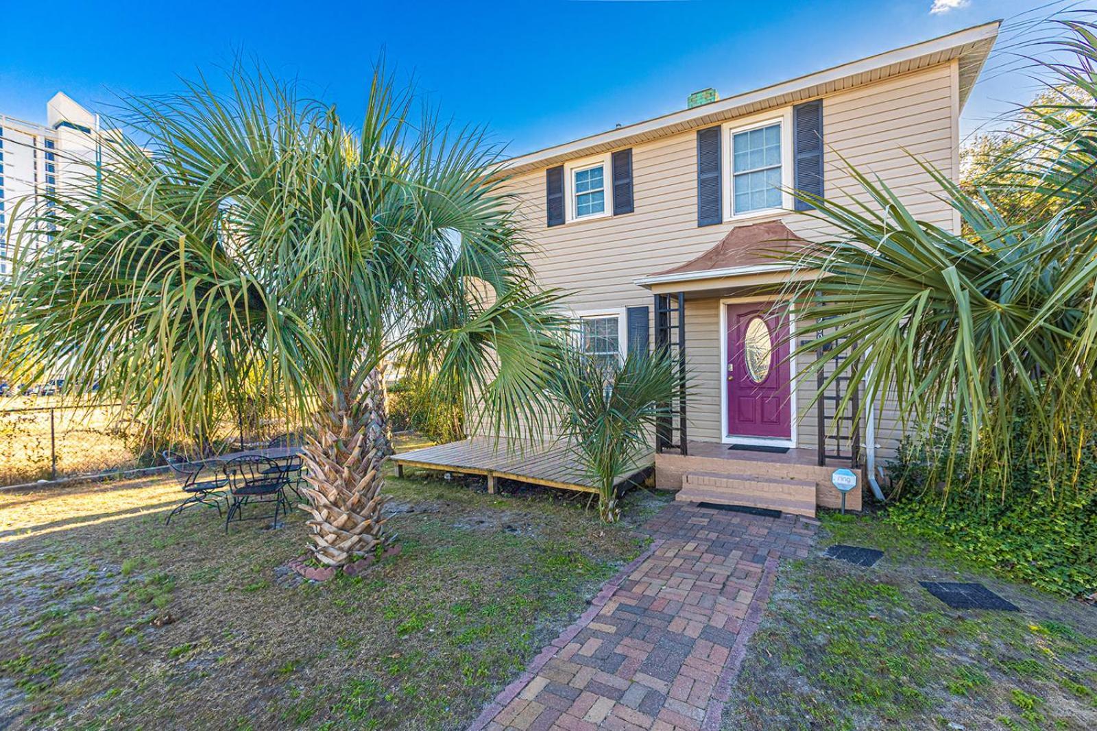מירטל ביץ' Dazzling Centrally Located Ocean View W 2 Kings, Huge Private Yard, 2 Decks, Firepit, Bbq מראה חיצוני תמונה